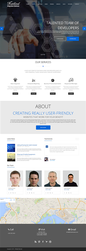 Web Design par iLibart pour ce projet | Design : #5669074