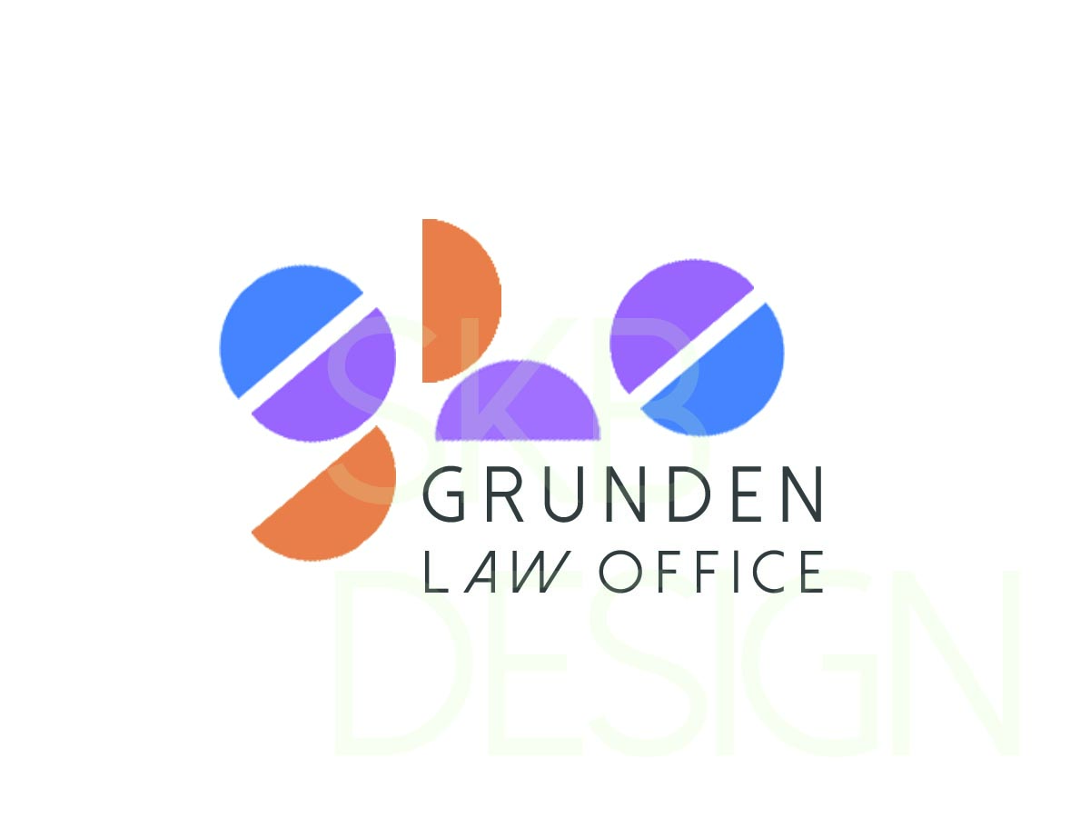 Logo Design by Bharath Prudwi 2 for Grunden Law Office | Design #5538938