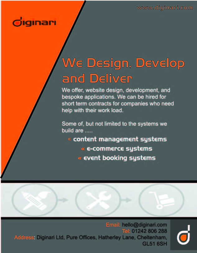 Flyer Design by Beth for Diginari Ltd | Design #5597936