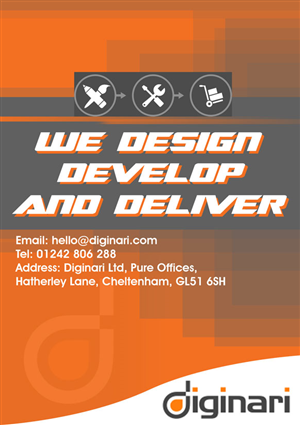 Diginari advertisement one page flyer design | Flyer-Design von NILDesigns