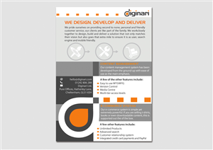 Design de Flyer par Elen_ka pour Diginari Ltd | Design : #5578621