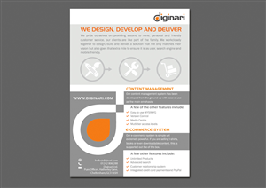 Flyer Design by Elen_ka for Diginari Ltd | Design: #5589786