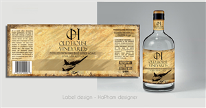 Craft Distillery Needs WWII themed label | Diseño de Etiqueta por Hana