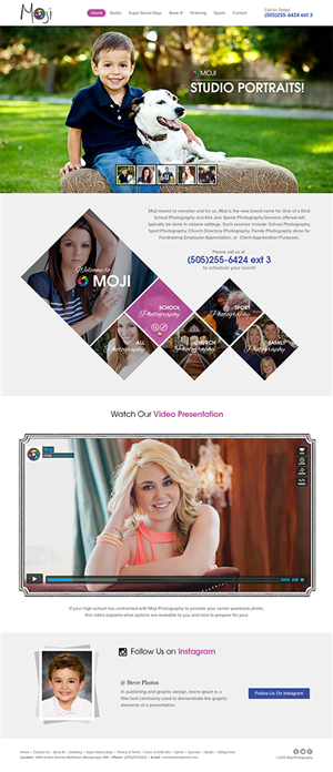 Web Design by RupalTechno for Maverick Web Video | Design: #5568275