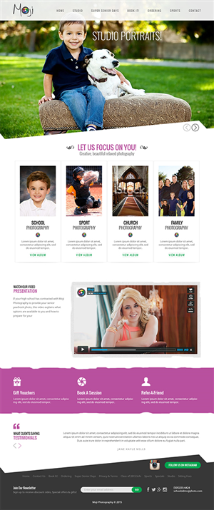 Web Design by RupalTechno for Maverick Web Video | Design: #5575086