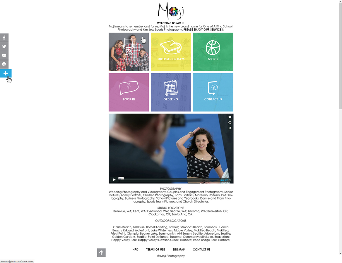 Diseño Web por Hena Blazhevskyy para Maverick Web Video | Diseño #5575286