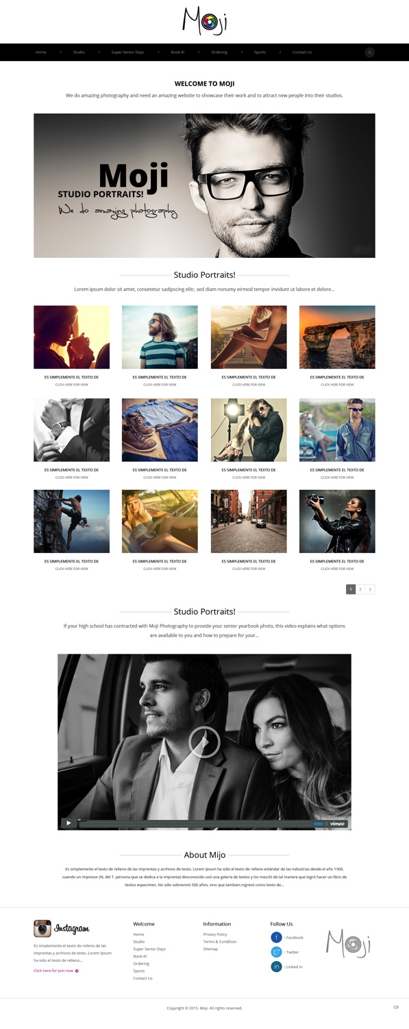 Web Design by pb for Maverick Web Video | Design #5564646