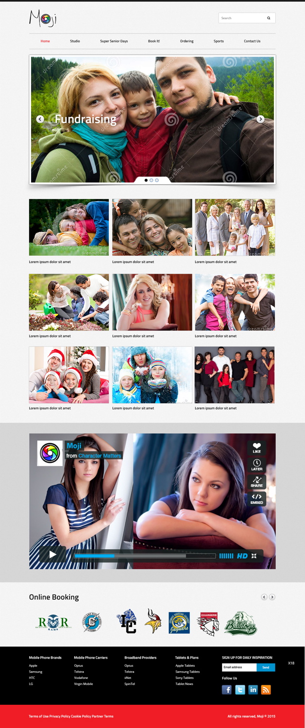 Web Design by pb for Maverick Web Video | Design #5564656
