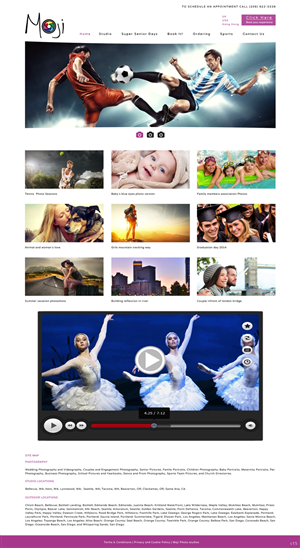 Web Design by pb for Maverick Web Video | Design: #5564658