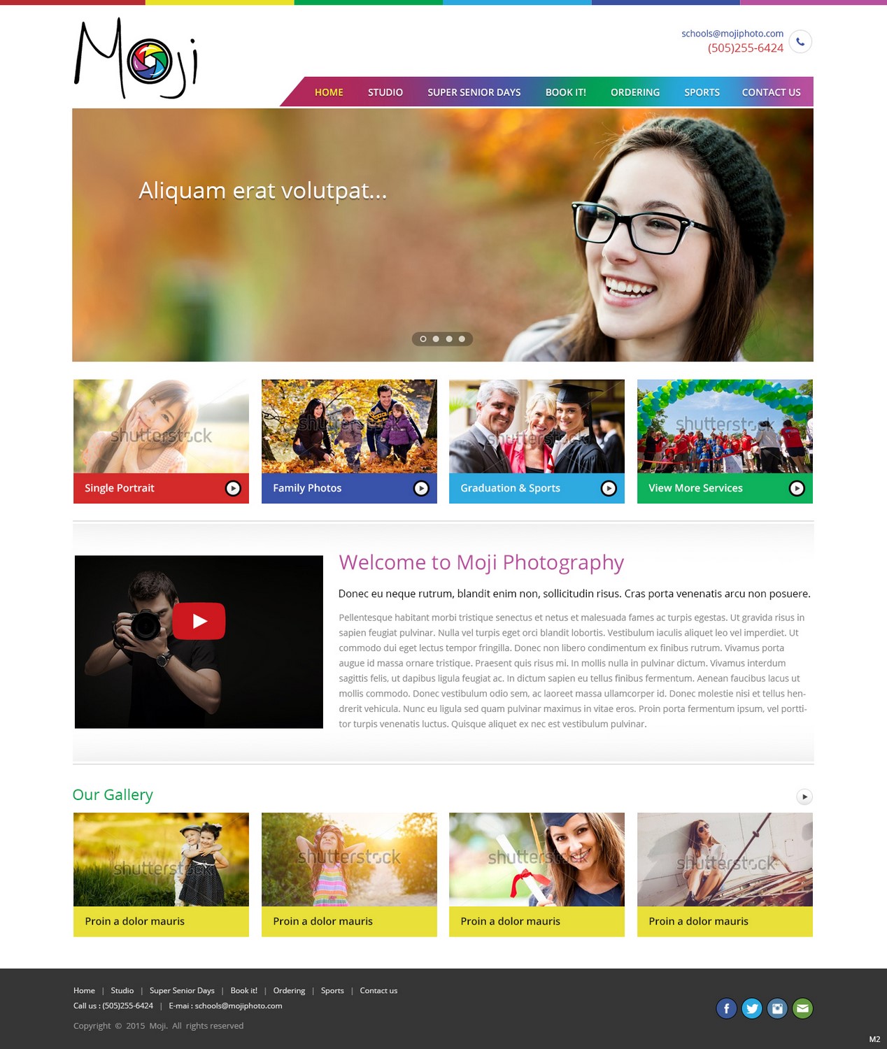 Web Design by pb for Maverick Web Video | Design #5619995