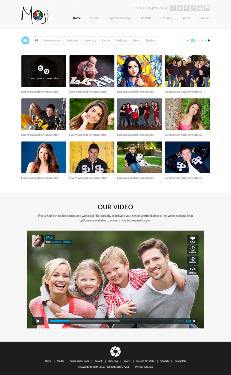 Web Design by OM for Maverick Web Video | Design #5569595