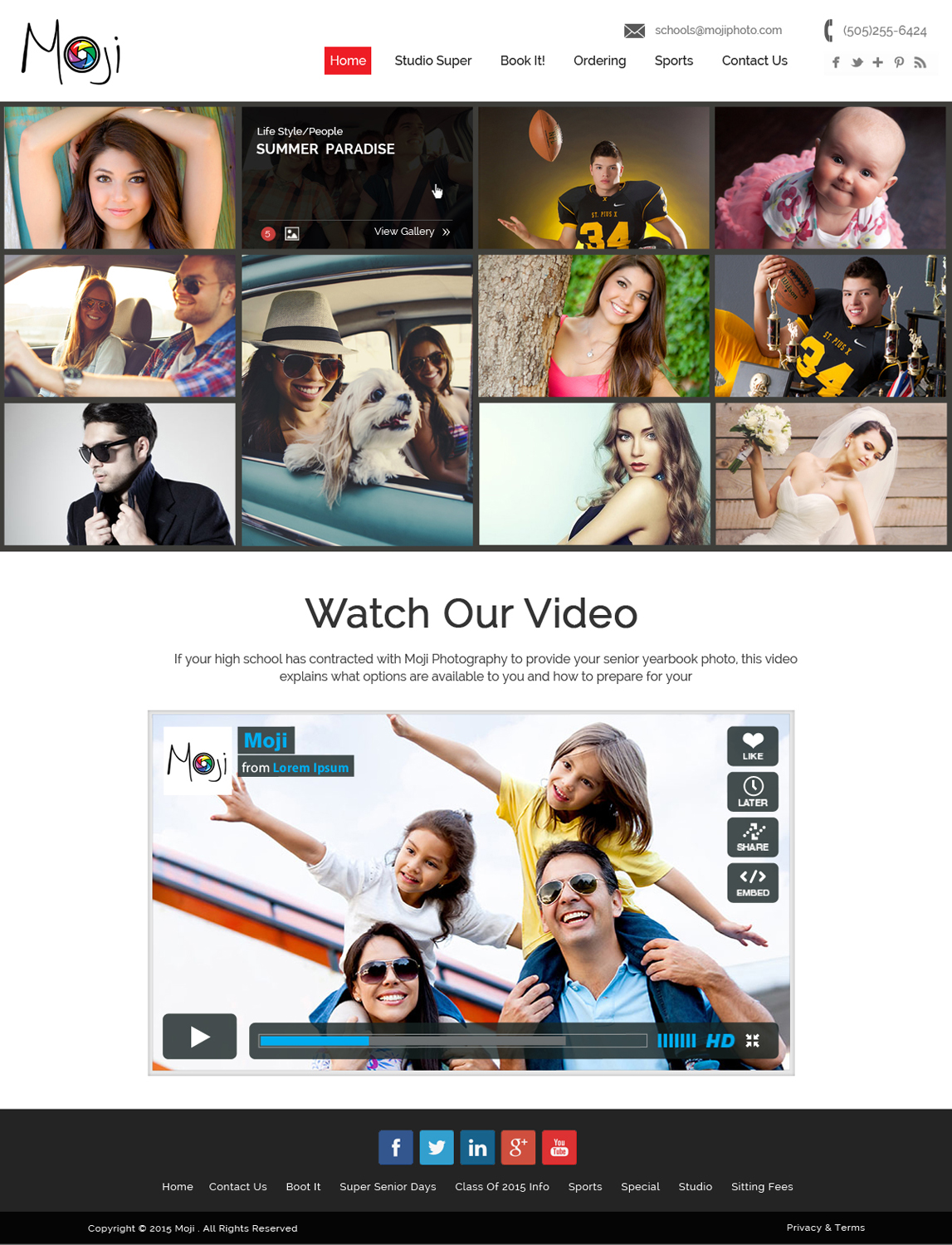 Web Design by OM for Maverick Web Video | Design #5569658