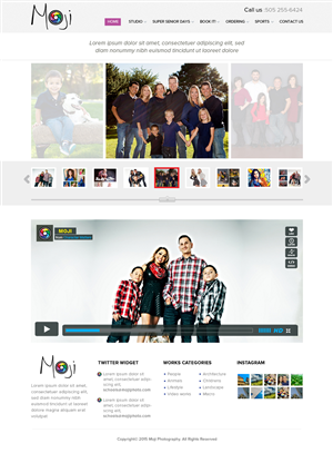 Web Design by OM for Maverick Web Video | Design: #5569696