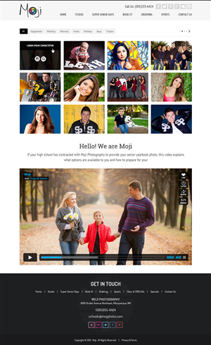 Web Design by OM for Maverick Web Video | Design: #5569751