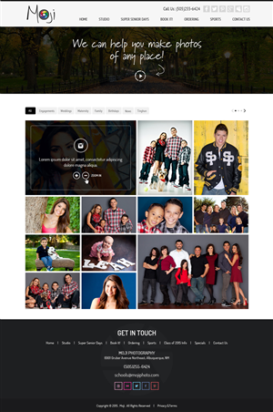 Web Design by OM for Maverick Web Video | Design: #5569762