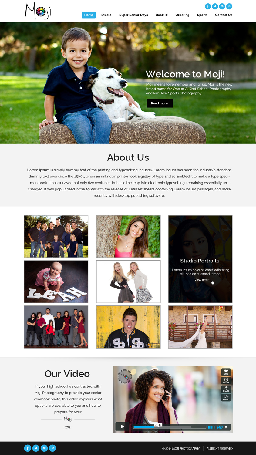 Web Design by OM for Maverick Web Video | Design #5608231