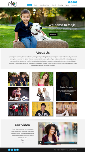 Web Design by OM for Maverick Web Video | Design: #5608231