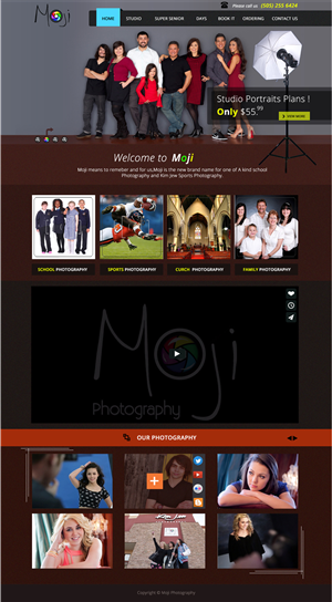 Diseño Web por GK para Maverick Web Video | Diseño #5562239