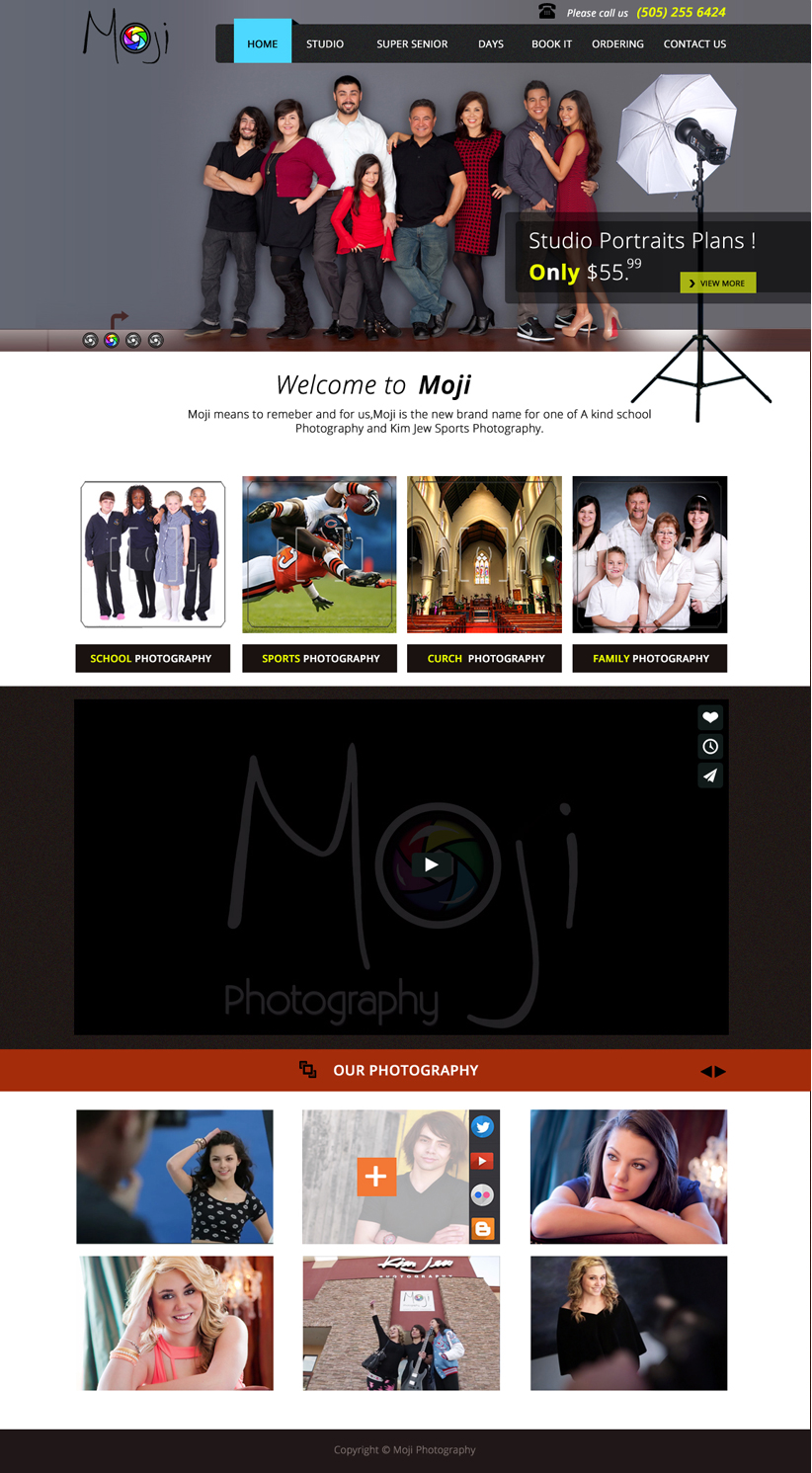 Web Design by GK for Maverick Web Video | Design #5562280