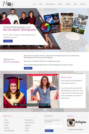 Web Design by Shashka designs for Maverick Web Video | Design: #5579354