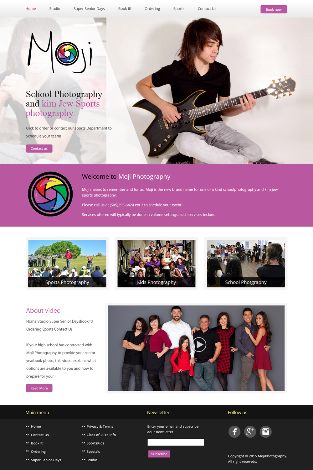 Web Design by Shashka designs for Maverick Web Video | Design #5623283
