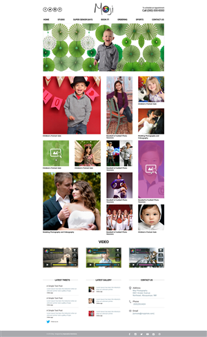 Web Design by Impressive Solutions for Maverick Web Video | Design: #5566428