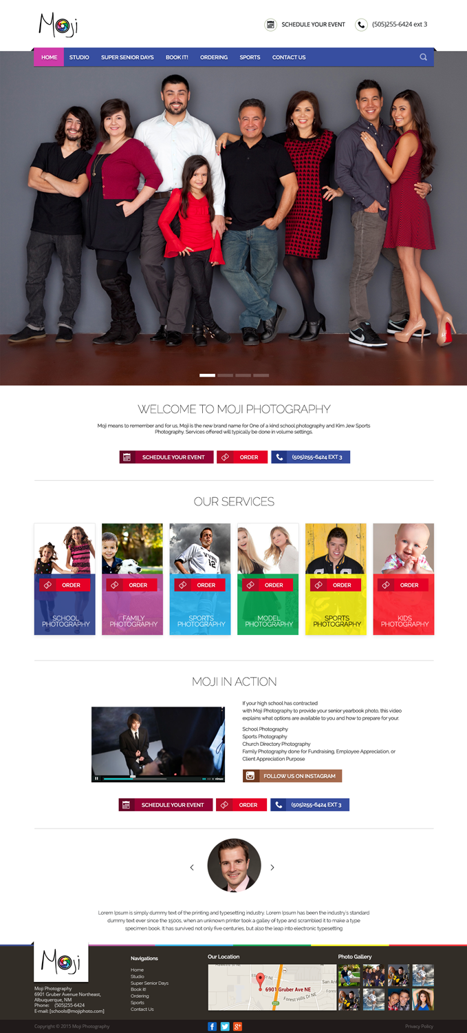 Web Design by bedesign for Maverick Web Video | Design #5570150