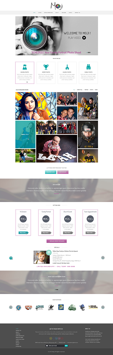 Web Design by CreativeMoth for Maverick Web Video | Design #5576185