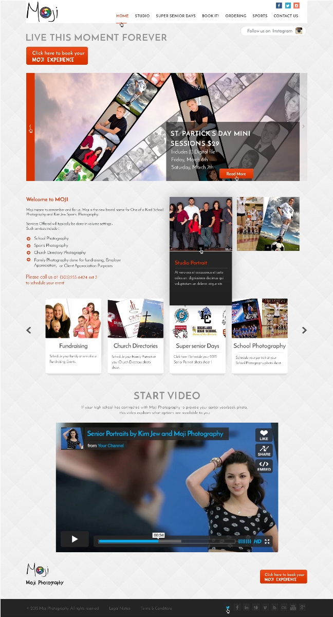 Web Design by Designer House for Maverick Web Video | Design #5555020