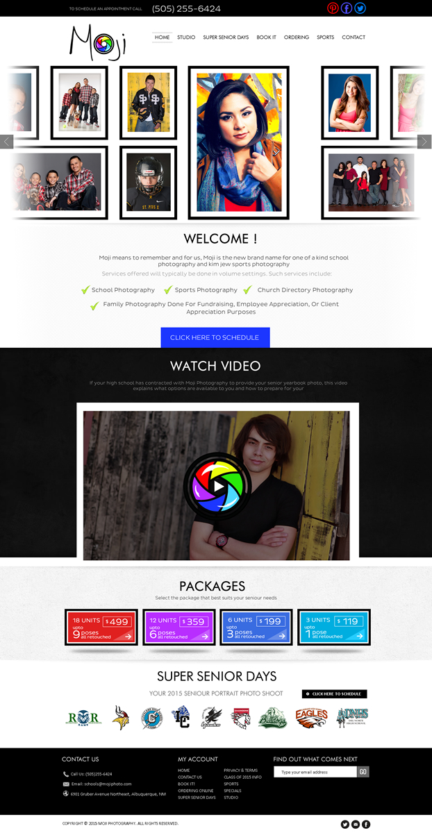 Web Design by Behriatech for Maverick Web Video | Design #5569791