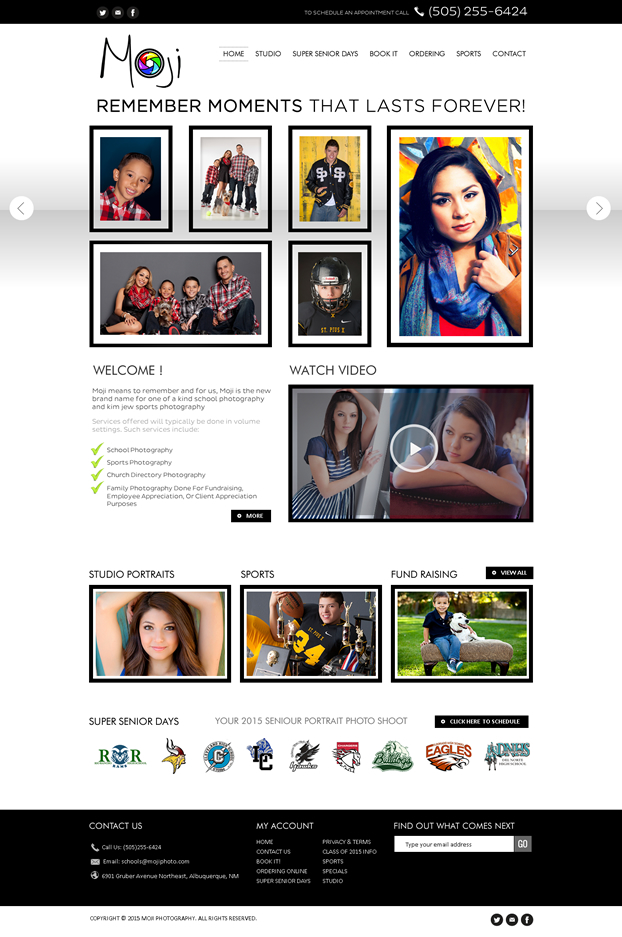 Web Design by Behriatech for Maverick Web Video | Design #5569800