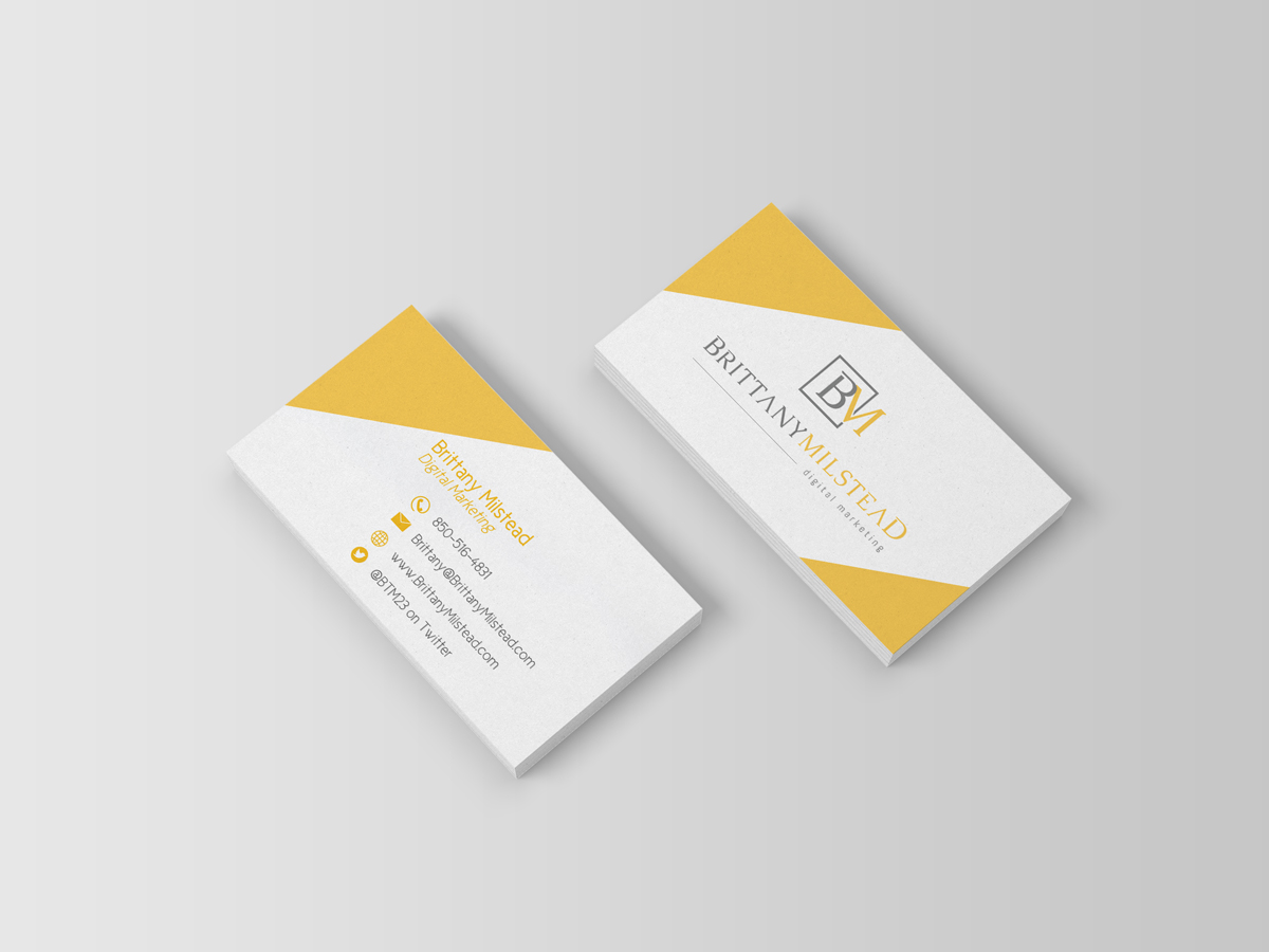 Business Card Design by isabel paoli for TBMilstead Inc. | Design #5534923