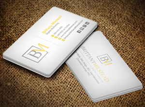 Visitenkarten-Design von Lanka Ama für TBMilstead Inc. | Design #5536682