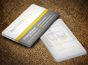 Visitenkarten-Design von Lanka Ama für TBMilstead Inc. | Design: #5536685