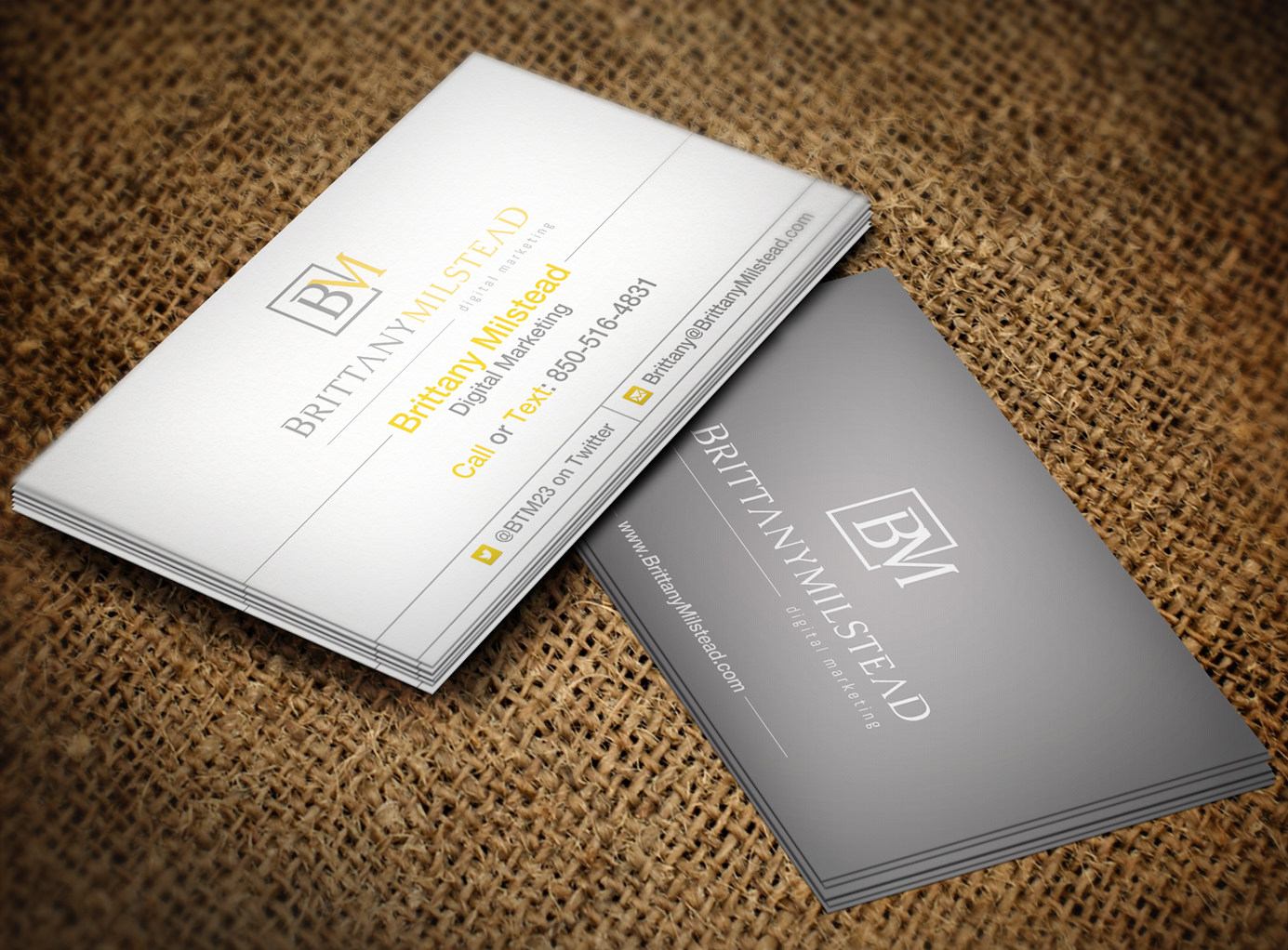 Business Card Design by Lanka Ama for TBMilstead Inc. | Design #5536687