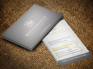 Visitenkarten-Design von Lanka Ama für TBMilstead Inc. | Design: #5536688