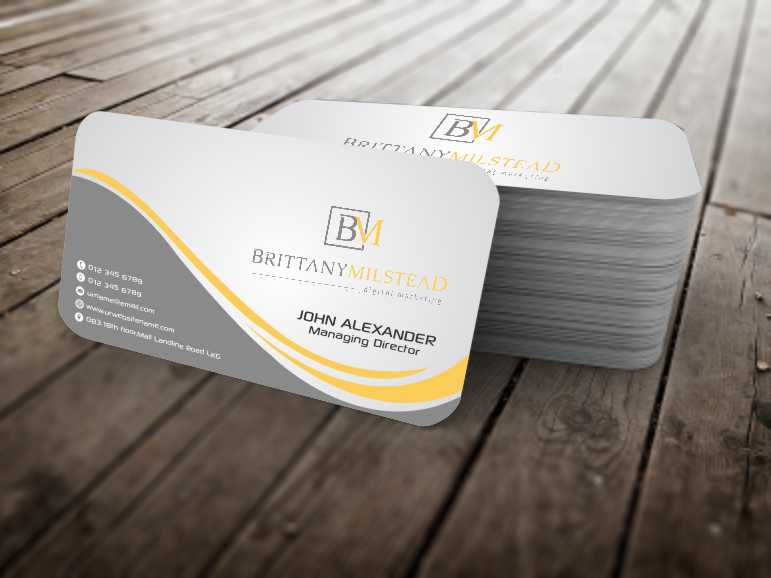 Visitenkarten-Design von szabist für TBMilstead Inc. | Design #5573285