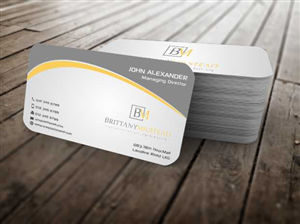 Visitenkarten-Design von szabist für TBMilstead Inc. | Design: #5573288