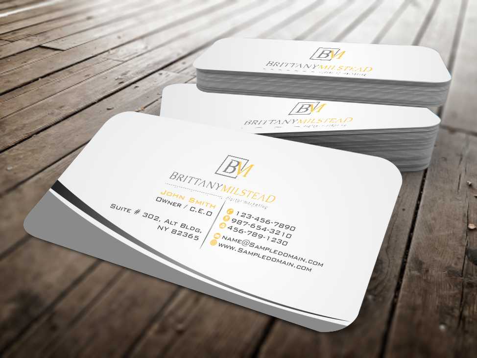 Visitenkarten-Design von szabist für TBMilstead Inc. | Design #5573290