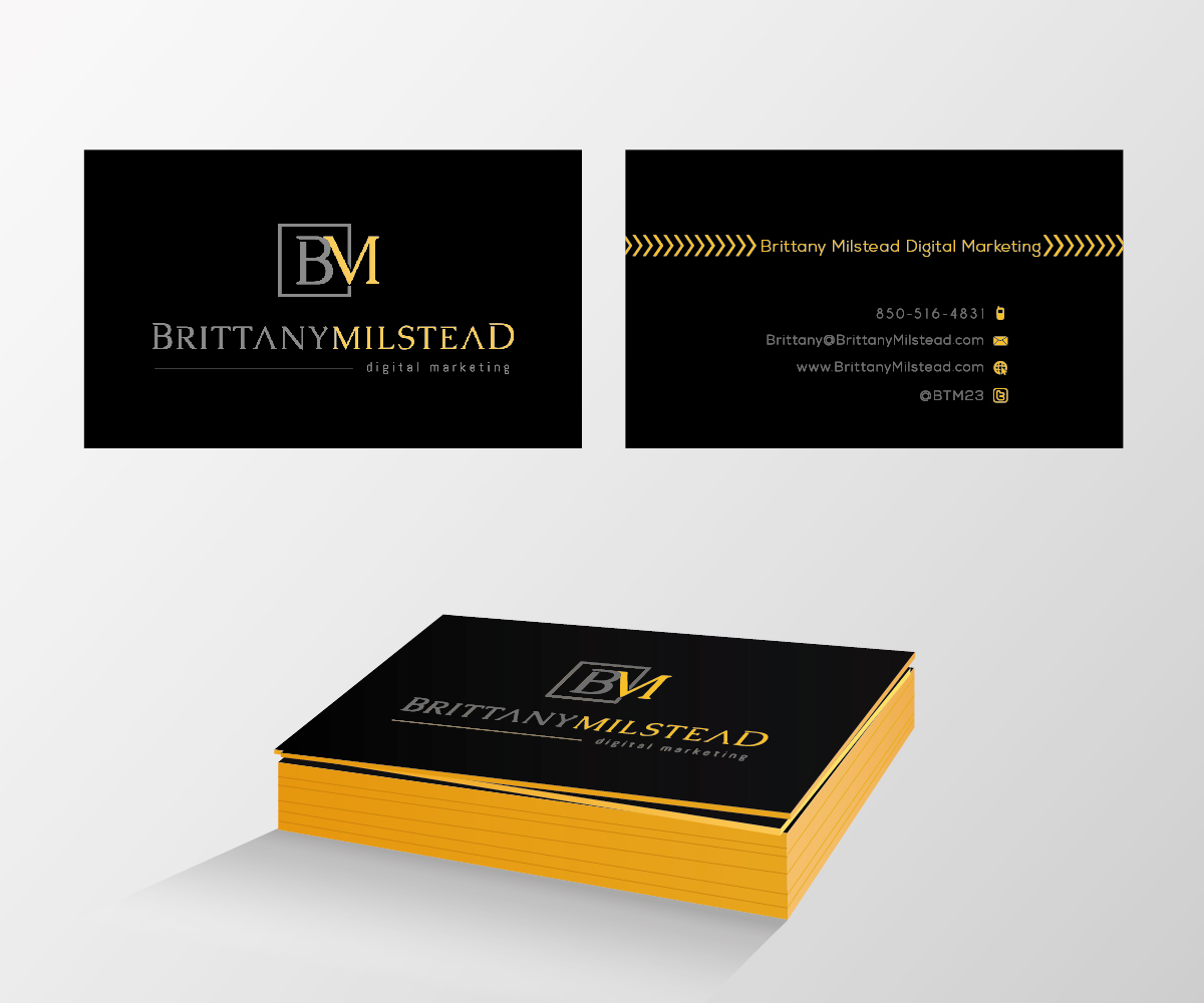 Business Card Design by AnA_design for TBMilstead Inc. | Design #5551248