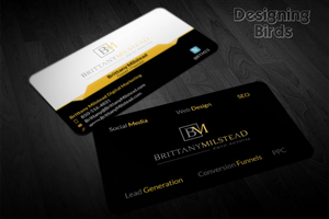 Visitenkarten-Design von Designing Birds für TBMilstead Inc. | Design: #5534489