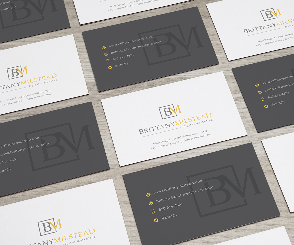 Visitenkarten-Design von PH für TBMilstead Inc. | Design: #5536549