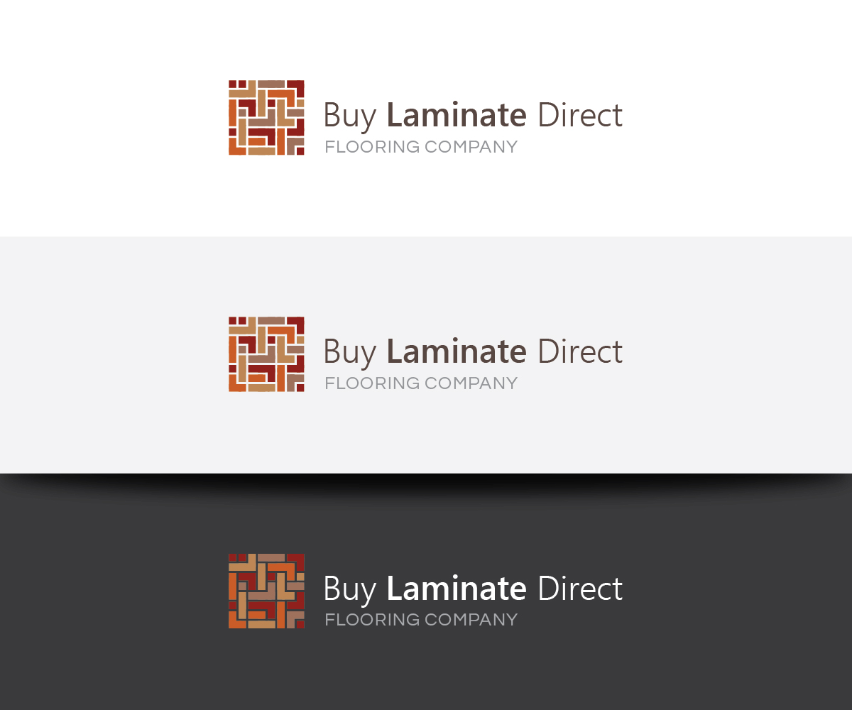 Elegant Playful Flooring Logo Design For Buy Laminate Direct By