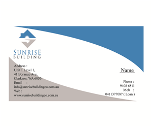 Business Card Design by toni_berkahmida