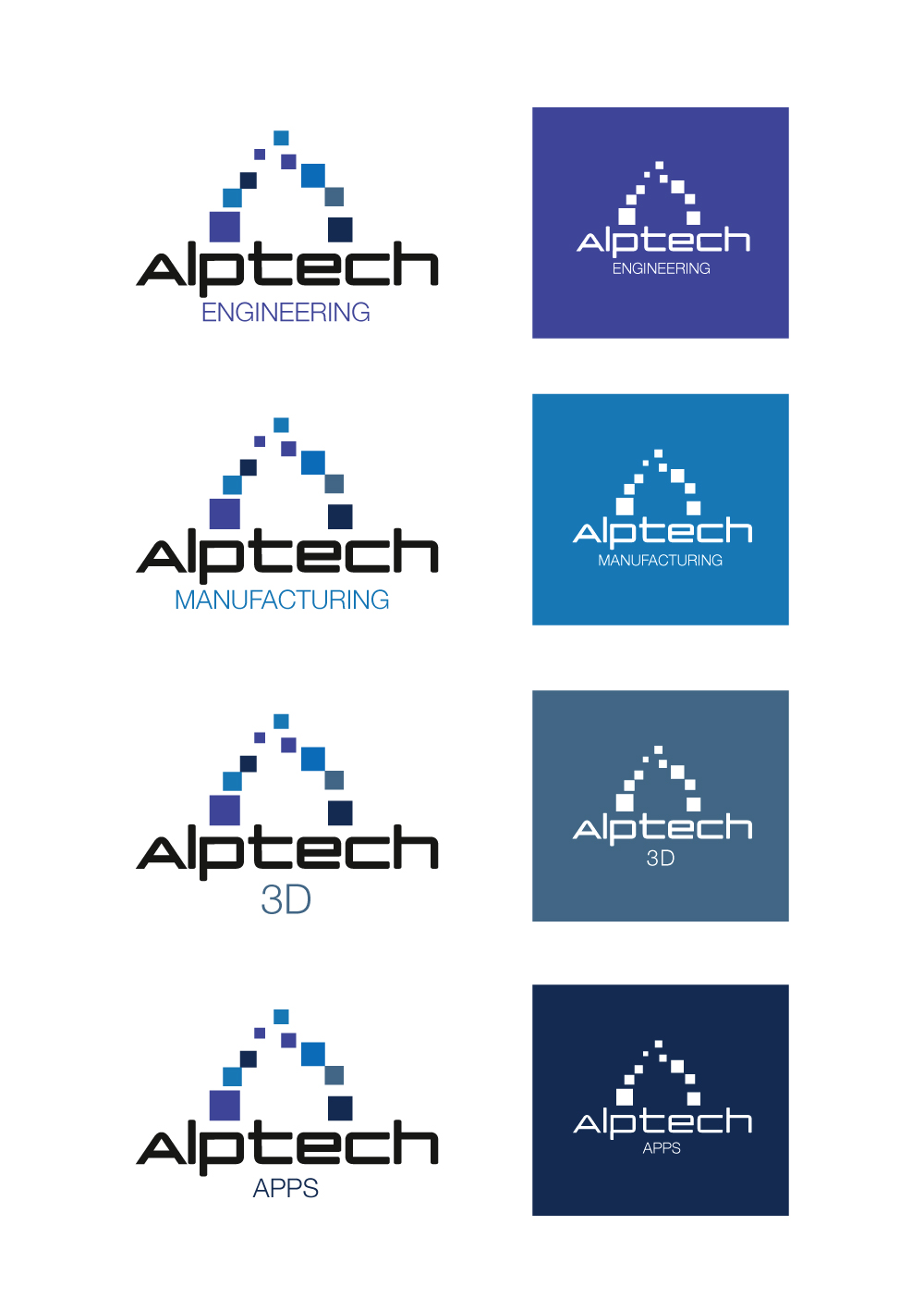 Diseño de Logo por CanDoDesign para Alptech Industries, Inc.  | Diseño #5541764