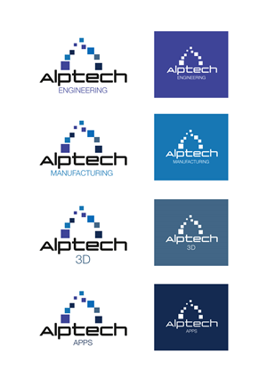Logo Design by CanDoDesign for Alptech Industries, Inc.  | Design: #5541764