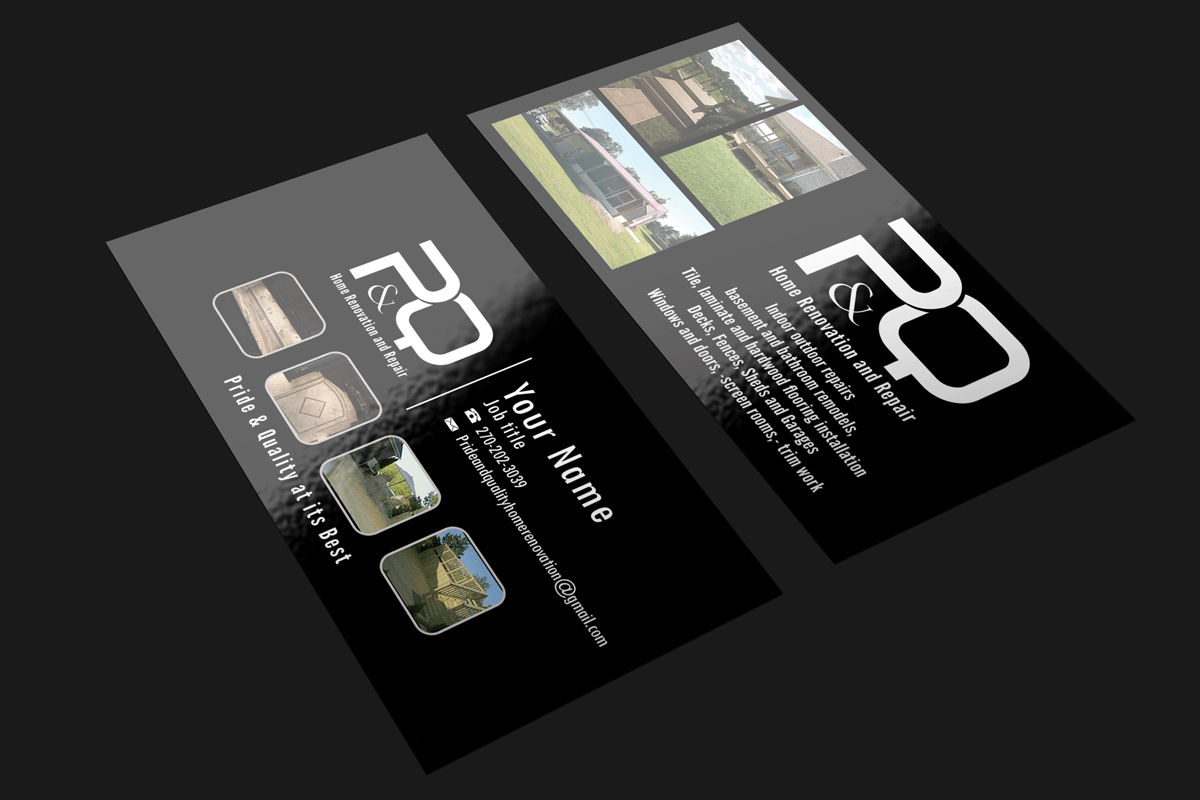 Visitenkarten-Design von Riz' für dieses Projekt | Design #5623149