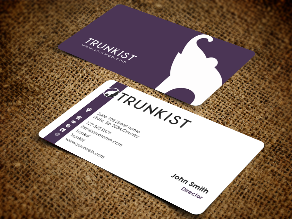 Business Card Design by pixelfountain for Trunkist | Design: #5679631