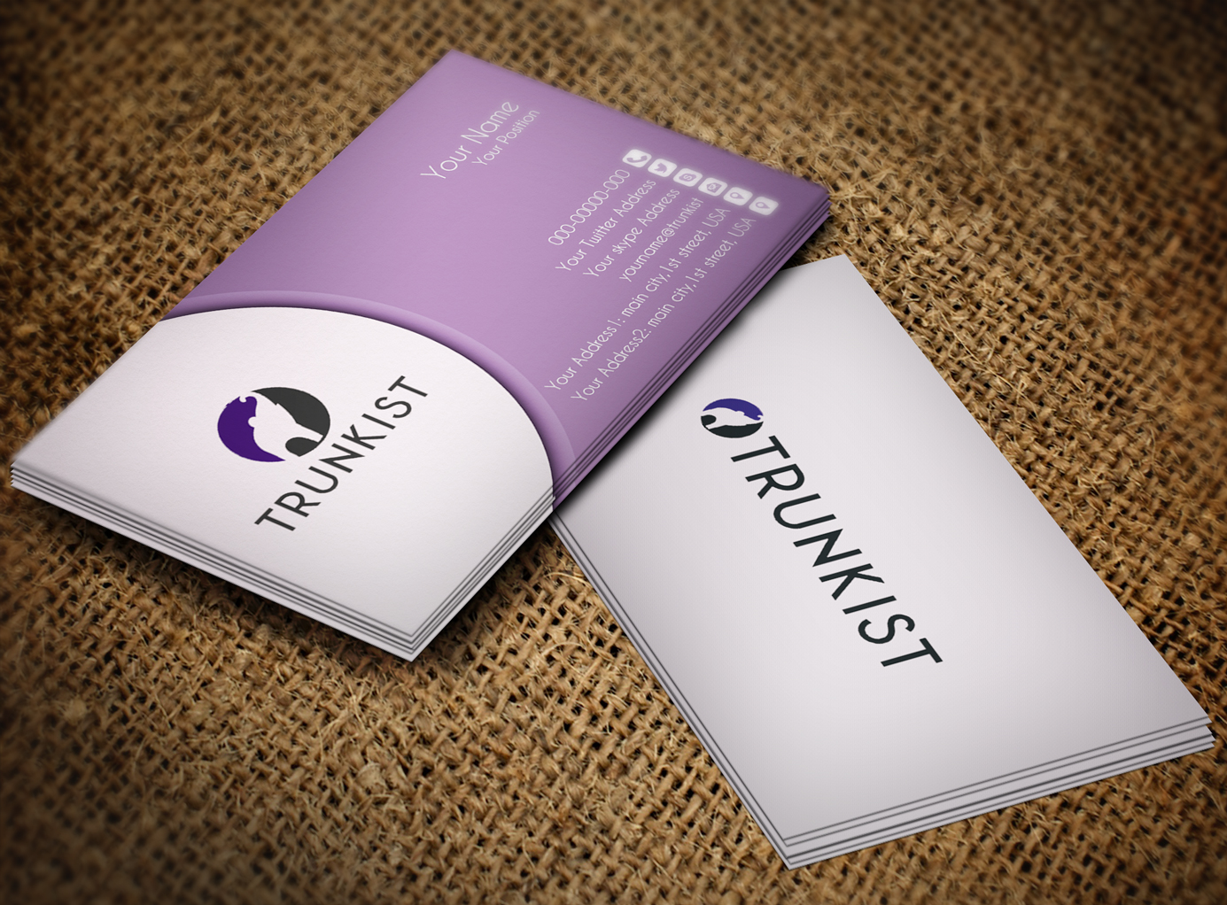 Business Card Design by Lanka Ama for Trunkist | Design #5551004