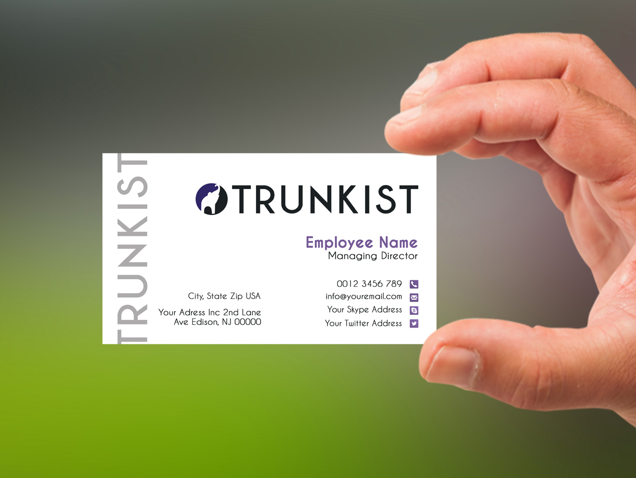 Business Card Design by Lanka Ama for Trunkist | Design #5551006